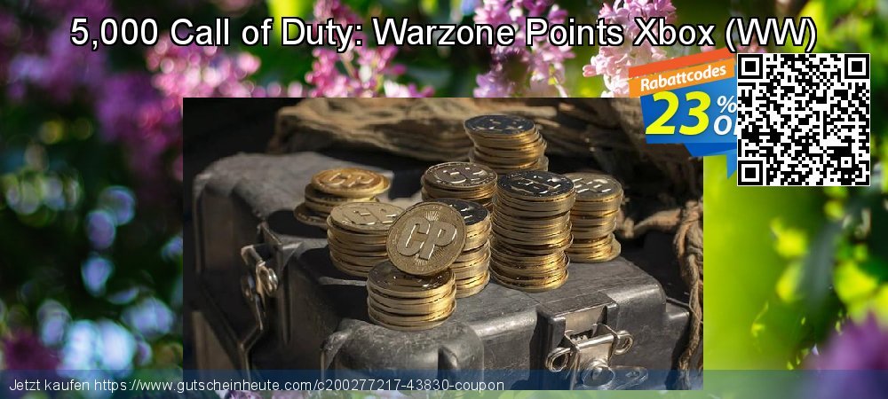 5,000 Call of Duty: Warzone Points Xbox - WW  spitze Angebote Bildschirmfoto