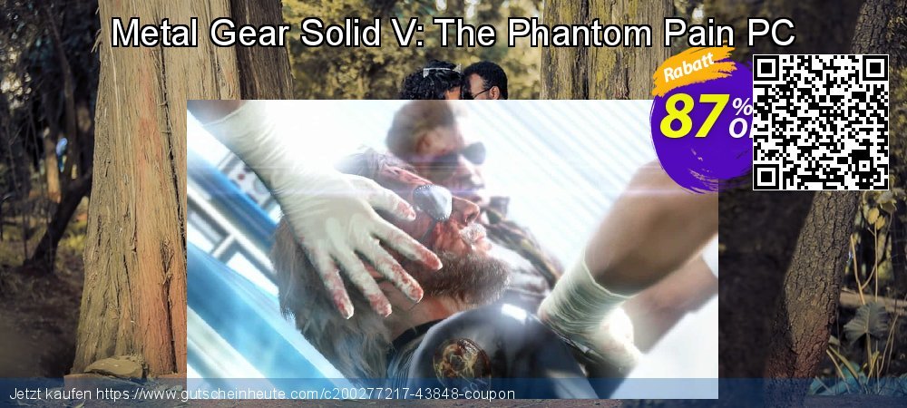 Metal Gear Solid V: The Phantom Pain PC überraschend Promotionsangebot Bildschirmfoto
