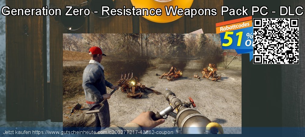 Generation Zero - Resistance Weapons Pack PC - DLC klasse Ermäßigungen Bildschirmfoto