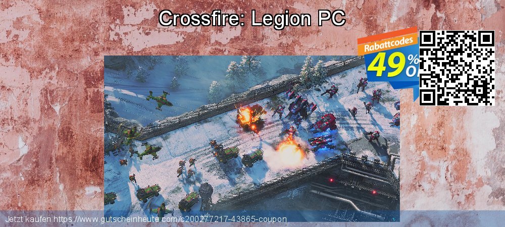 Crossfire: Legion PC ausschließlich Promotionsangebot Bildschirmfoto