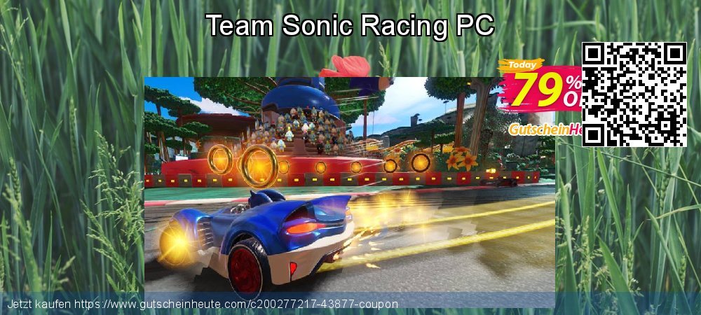 Team Sonic Racing PC verblüffend Sale Aktionen Bildschirmfoto