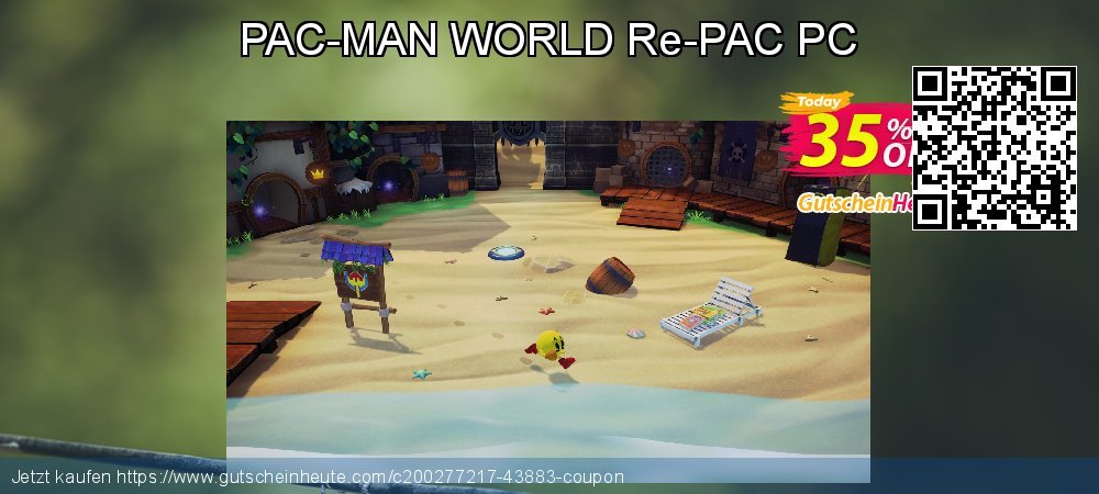 PAC-MAN WORLD Re-PAC PC Exzellent Nachlass Bildschirmfoto