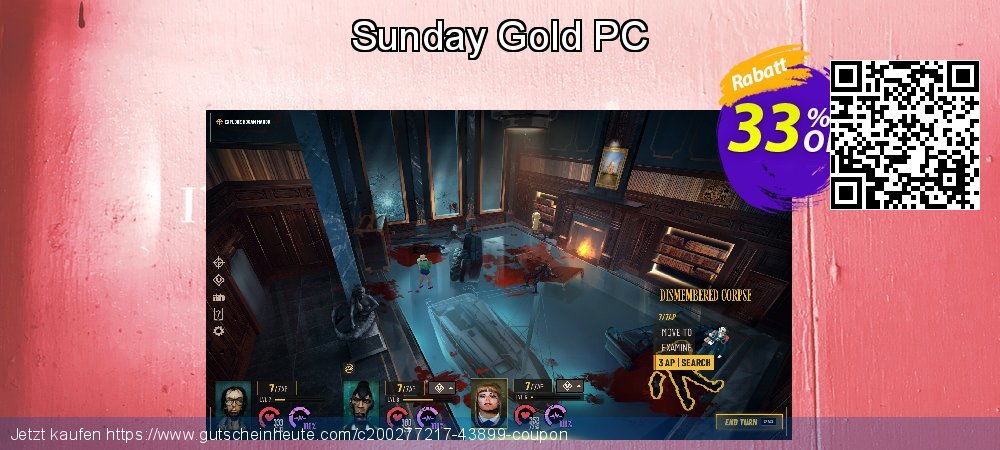 Sunday Gold PC Sonderangebote Promotionsangebot Bildschirmfoto