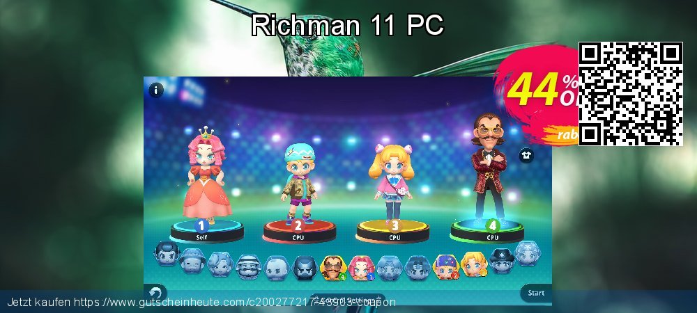 Richman 11 PC großartig Disagio Bildschirmfoto