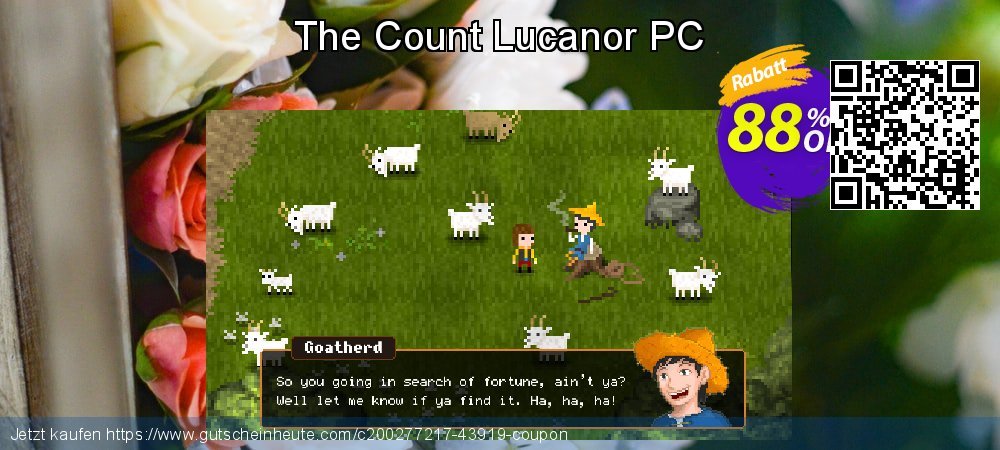 The Count Lucanor PC umwerfenden Ermäßigung Bildschirmfoto