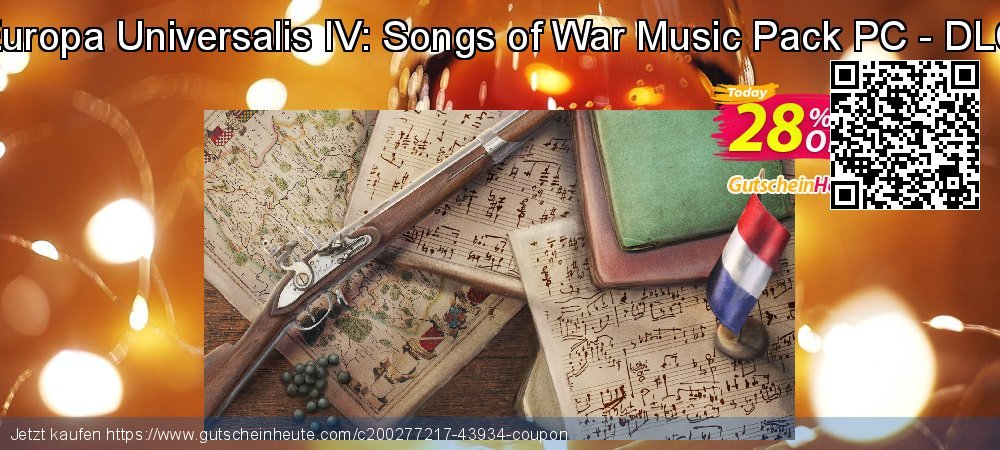 Europa Universalis IV: Songs of War Music Pack PC - DLC großartig Nachlass Bildschirmfoto