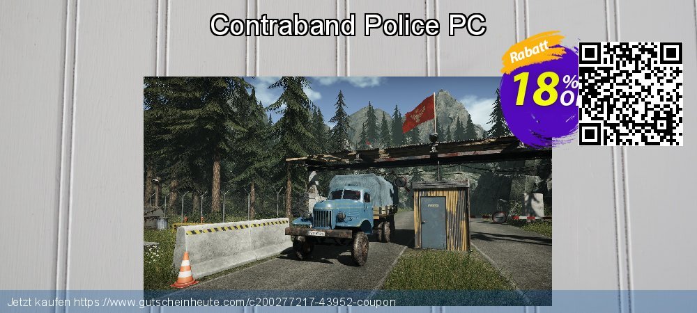 Contraband Police PC aufregende Diskont Bildschirmfoto