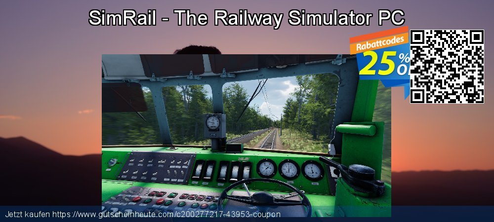 SimRail - The Railway Simulator PC genial Ermäßigung Bildschirmfoto