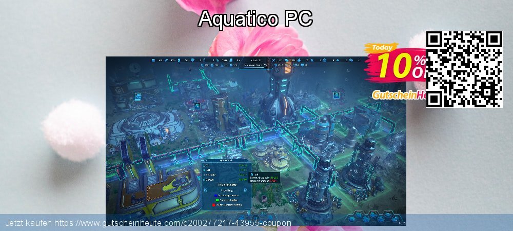 Aquatico PC klasse Verkaufsförderung Bildschirmfoto
