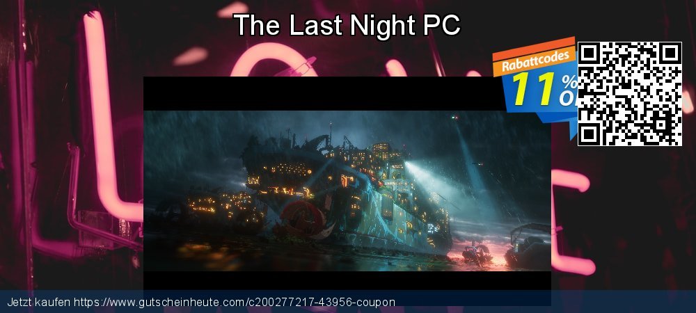 The Last Night PC exklusiv Ausverkauf Bildschirmfoto
