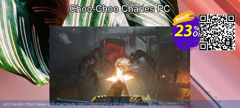 Choo-Choo Charles PC ausschließlich Preisreduzierung Bildschirmfoto