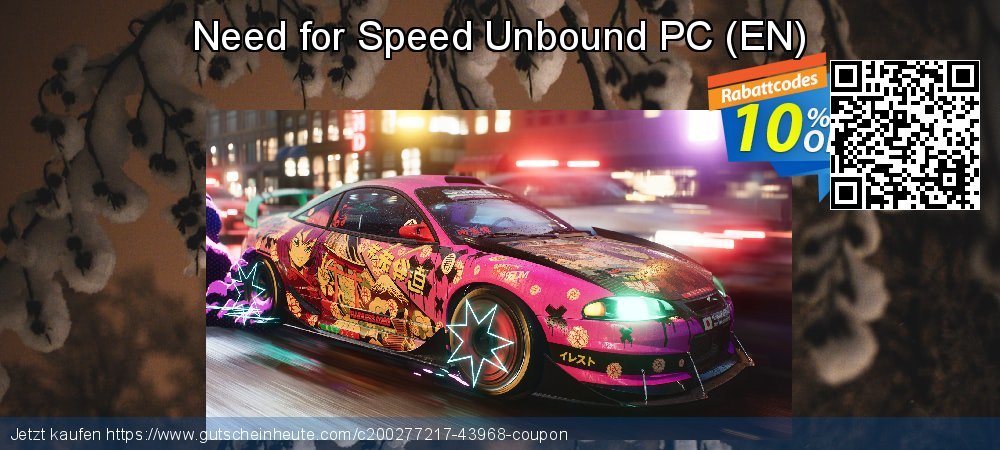 Need for Speed Unbound PC - EN  super Nachlass Bildschirmfoto