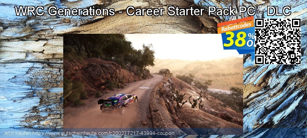 WRC Generations - Career Starter Pack PC - DLC unglaublich Förderung Bildschirmfoto