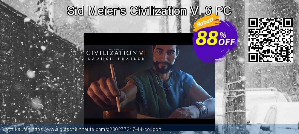 Sid Meier’s Civilization VI 6 PC überraschend Ermäßigung Bildschirmfoto