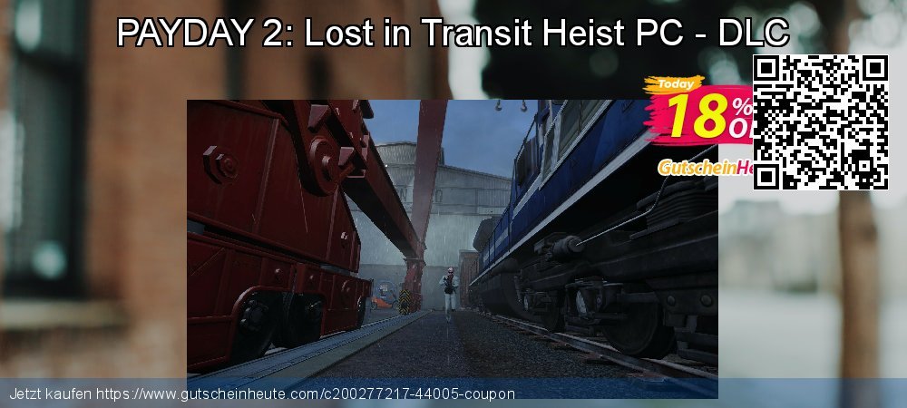 PAYDAY 2: Lost in Transit Heist PC - DLC verwunderlich Disagio Bildschirmfoto