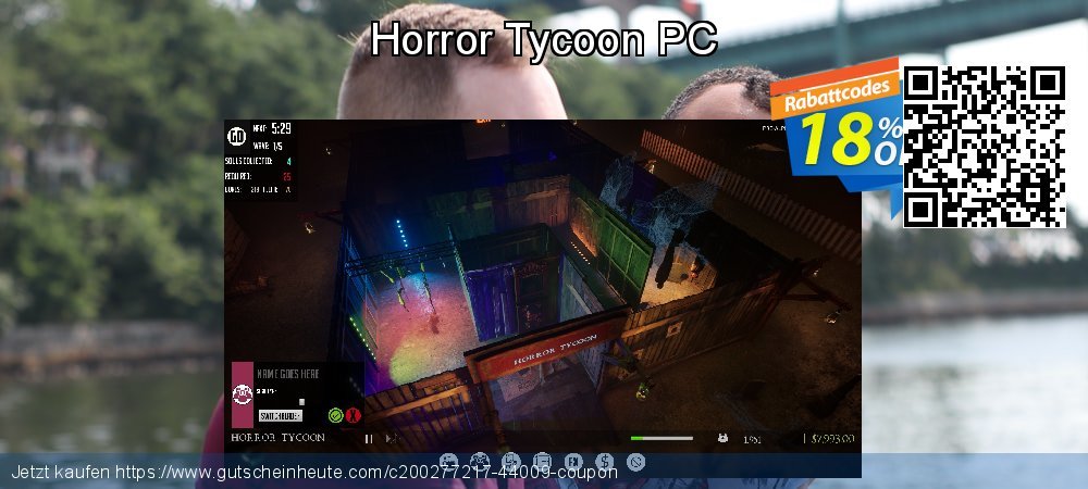 Horror Tycoon PC faszinierende Preisreduzierung Bildschirmfoto