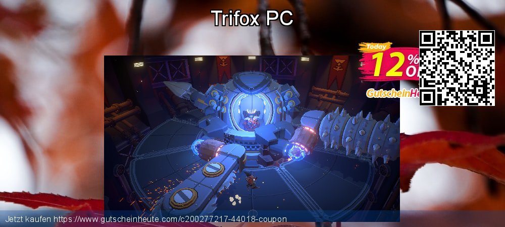 Trifox PC exklusiv Promotionsangebot Bildschirmfoto