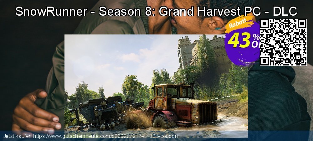SnowRunner - Season 8: Grand Harvest PC - DLC ausschließenden Ermäßigung Bildschirmfoto