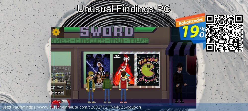 Unusual Findings PC Sonderangebote Verkaufsförderung Bildschirmfoto