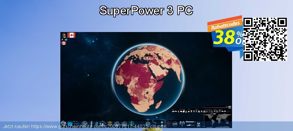 SuperPower 3 PC unglaublich Außendienst-Promotions Bildschirmfoto
