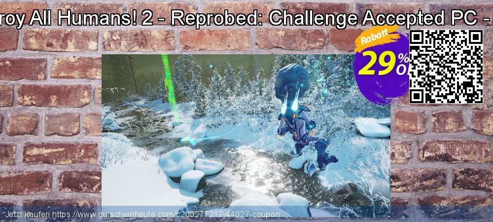 Destroy All Humans! 2 - Reprobed: Challenge Accepted PC - DLC großartig Preisnachlass Bildschirmfoto