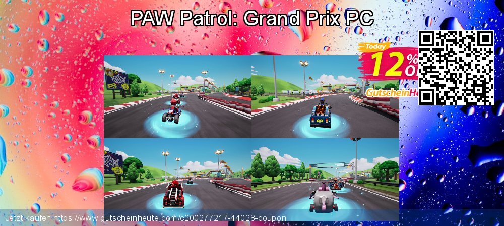 PAW Patrol: Grand Prix PC wunderbar Förderung Bildschirmfoto