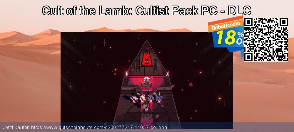 Cult of the Lamb: Cultist Pack PC - DLC toll Diskont Bildschirmfoto
