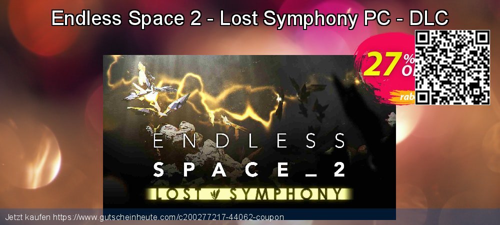 Endless Space 2 - Lost Symphony PC - DLC wunderschön Förderung Bildschirmfoto