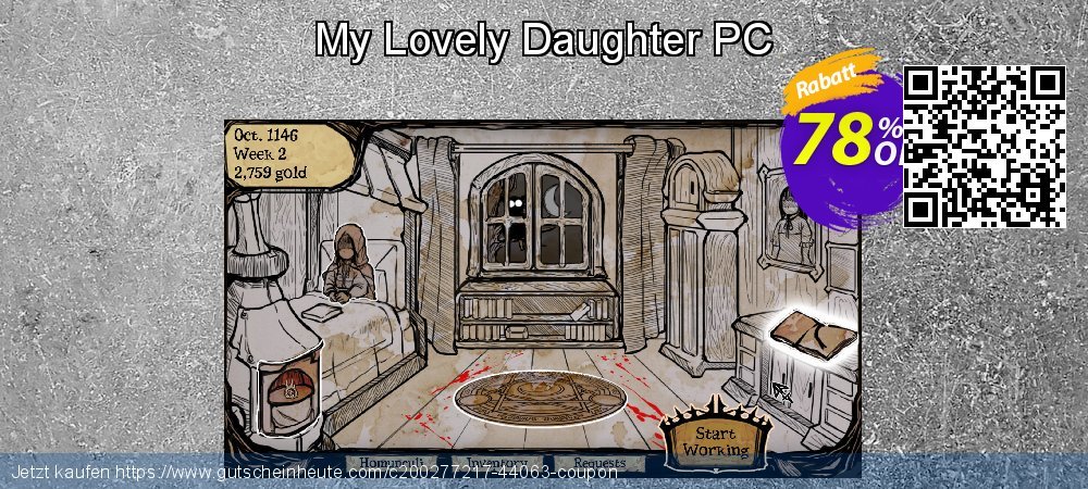 My Lovely Daughter PC verblüffend Beförderung Bildschirmfoto