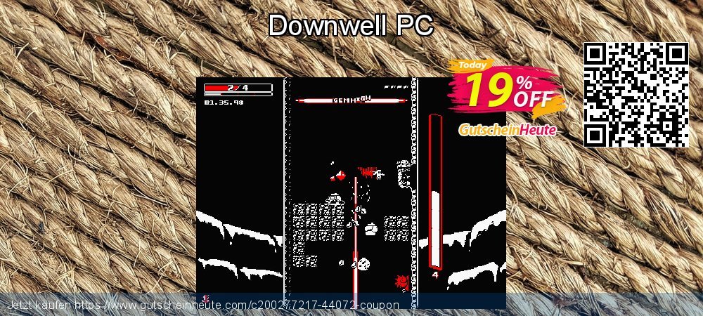 Downwell PC aufregenden Ermäßigung Bildschirmfoto