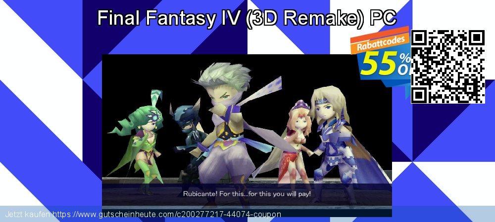 Final Fantasy IV - 3D Remake PC umwerfenden Verkaufsförderung Bildschirmfoto