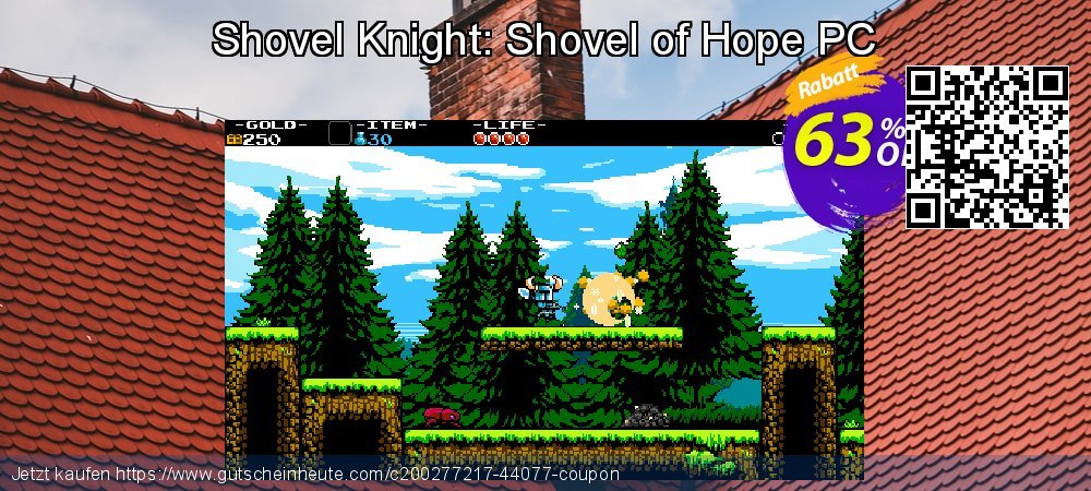 Shovel Knight: Shovel of Hope PC genial Preisreduzierung Bildschirmfoto