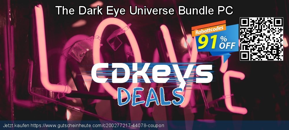 The Dark Eye Universe Bundle PC spitze Preisnachlass Bildschirmfoto