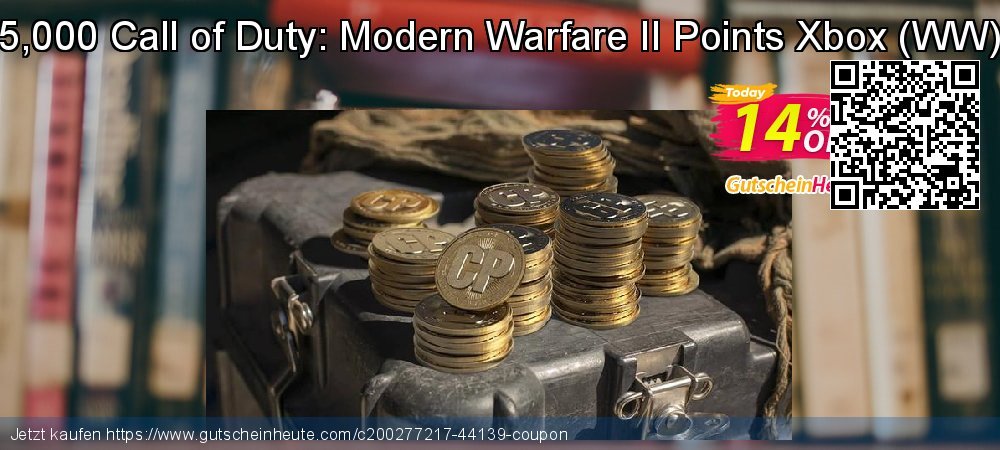5,000 Call of Duty: Modern Warfare II Points Xbox - WW  genial Diskont Bildschirmfoto