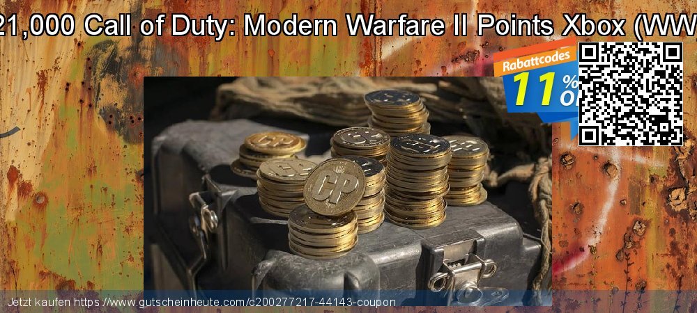 21,000 Call of Duty: Modern Warfare II Points Xbox - WW  uneingeschränkt Ausverkauf Bildschirmfoto