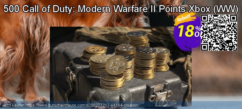 500 Call of Duty: Modern Warfare II Points Xbox - WW  ausschließlich Außendienst-Promotions Bildschirmfoto