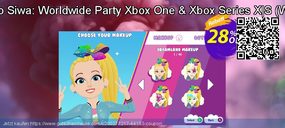 JoJo Siwa: Worldwide Party Xbox One & Xbox Series X|S - WW  atemberaubend Angebote Bildschirmfoto