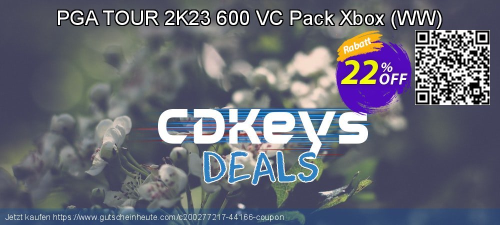 PGA TOUR 2K23 600 VC Pack Xbox - WW  umwerfende Sale Aktionen Bildschirmfoto