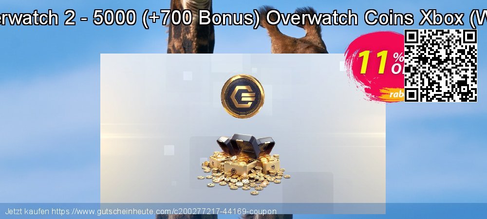 Overwatch 2 - 5000 - +700 Bonus Overwatch Coins Xbox - WW  aufregende Preisnachlässe Bildschirmfoto