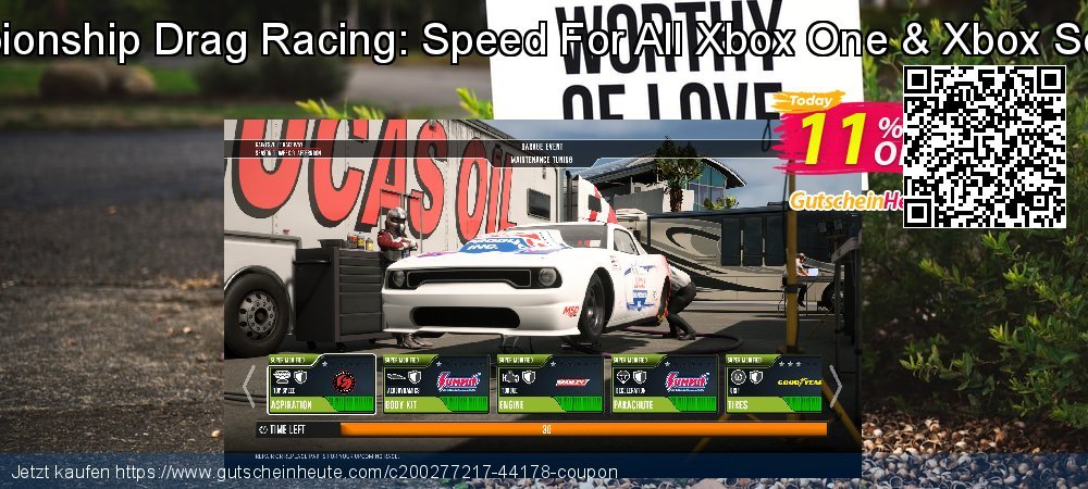 NHRA Championship Drag Racing: Speed For All Xbox One & Xbox Series X|S - US  Sonderangebote Außendienst-Promotions Bildschirmfoto