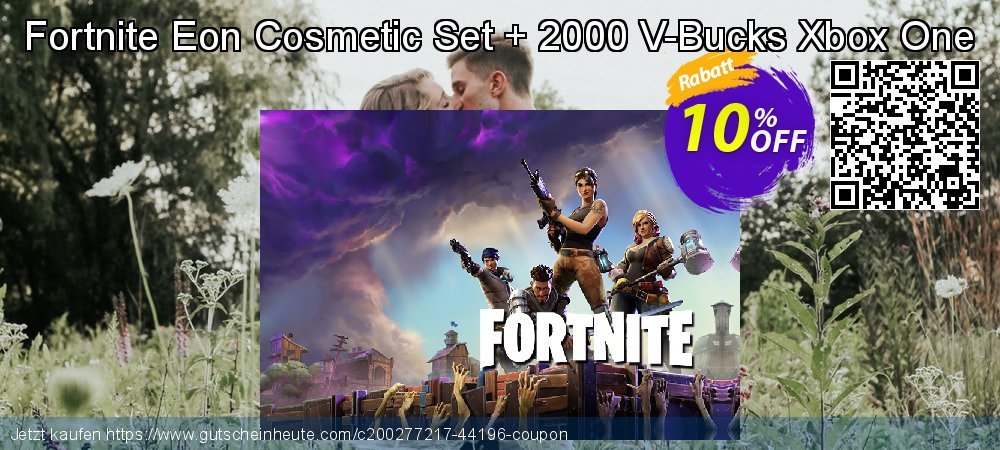 Fortnite Eon Cosmetic Set + 2000 V-Bucks Xbox One aufregenden Preisreduzierung Bildschirmfoto