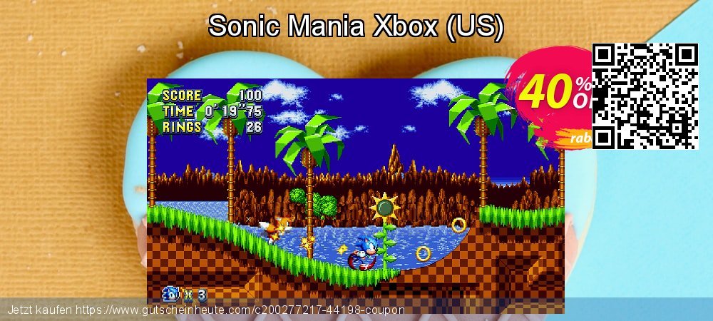 Sonic Mania Xbox - US  umwerfenden Förderung Bildschirmfoto