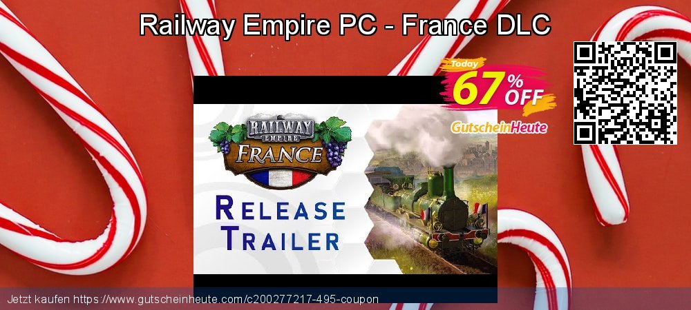 Railway Empire PC - France DLC verblüffend Angebote Bildschirmfoto