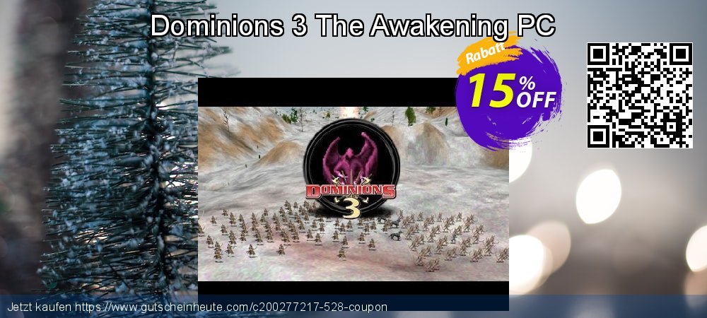 Dominions 3 The Awakening PC überraschend Preisnachlässe Bildschirmfoto