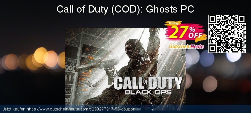 Call of Duty - COD : Ghosts PC umwerfenden Sale Aktionen Bildschirmfoto