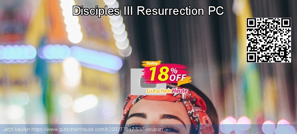 Disciples III Resurrection PC umwerfenden Außendienst-Promotions Bildschirmfoto