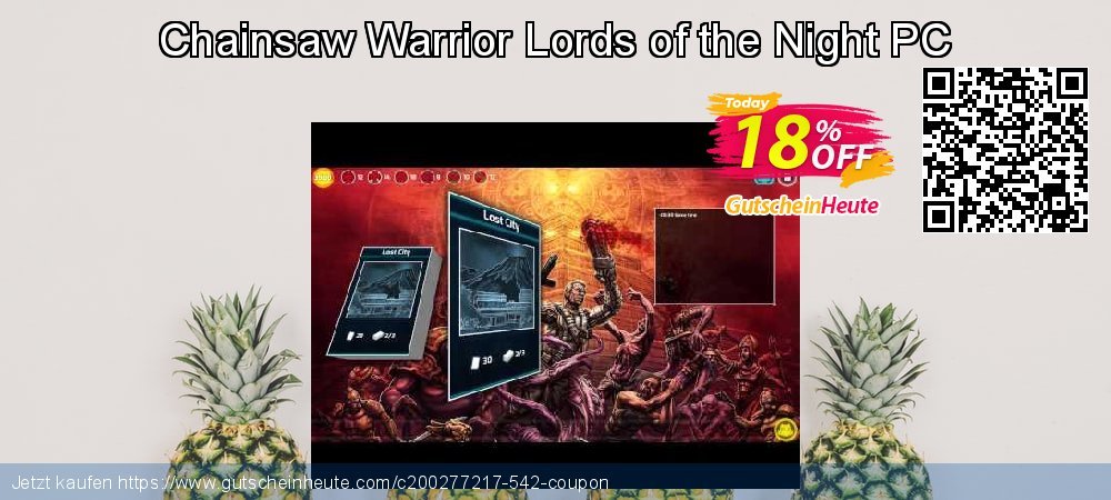 Chainsaw Warrior Lords of the Night PC klasse Sale Aktionen Bildschirmfoto