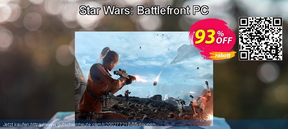 Star Wars: Battlefront PC aufregende Ermäßigungen Bildschirmfoto