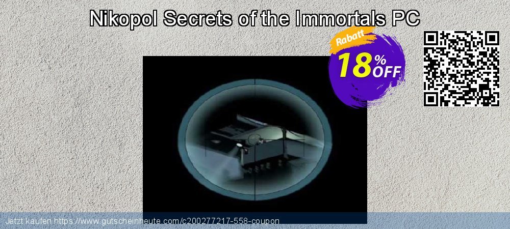 Nikopol Secrets of the Immortals PC wundervoll Beförderung Bildschirmfoto