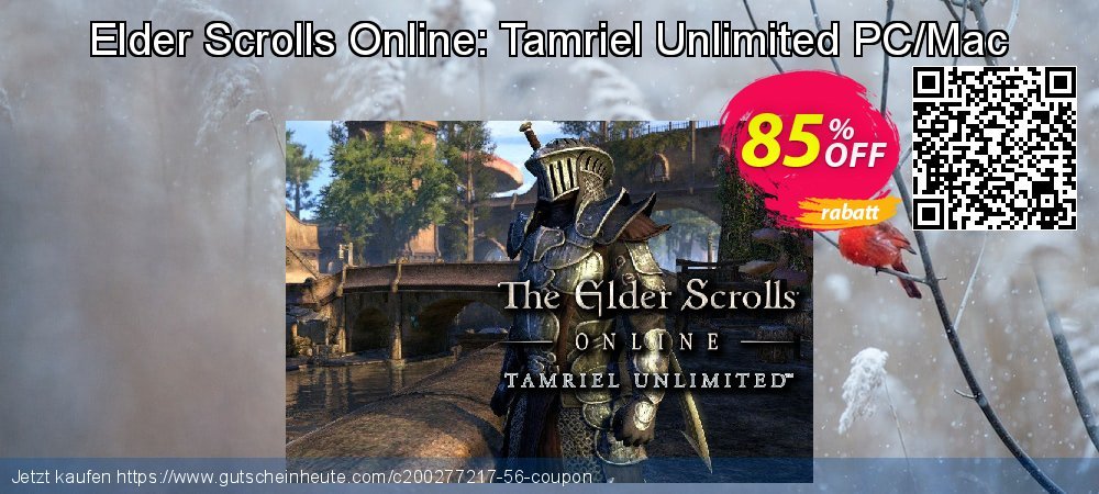 Elder Scrolls Online: Tamriel Unlimited PC/Mac genial Preisnachlässe Bildschirmfoto